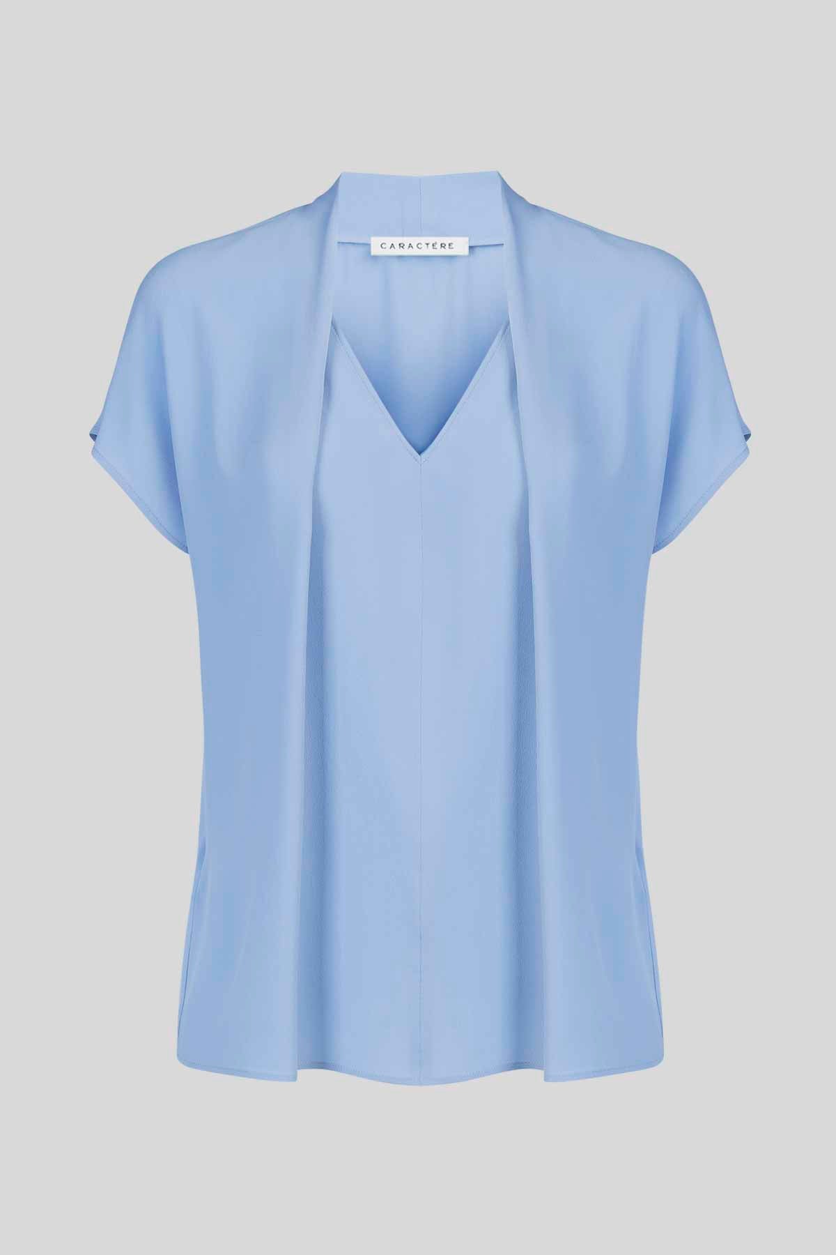 BLUSA IN CREPE DE CHINE