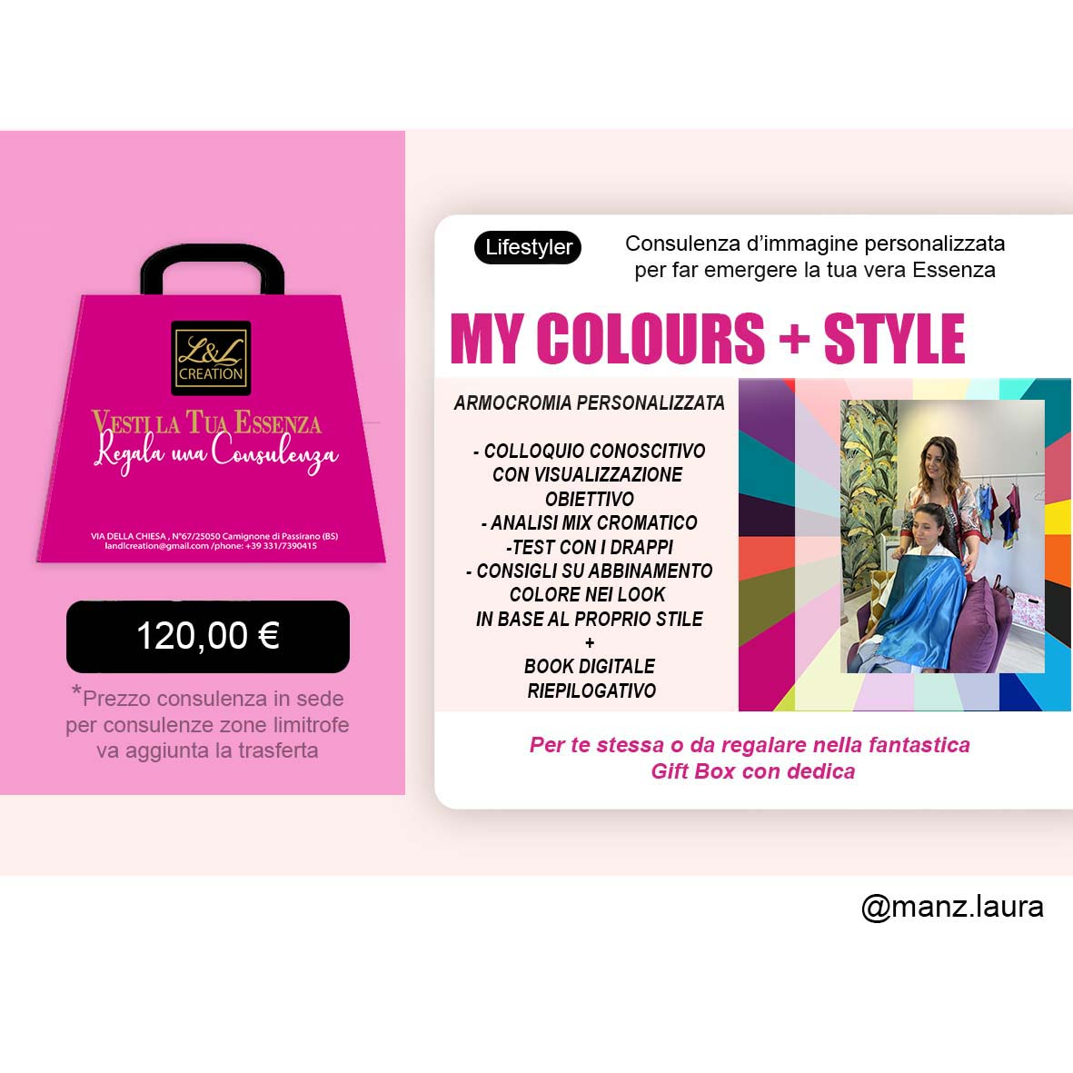 Consulenza MY COLOURS + STYLE