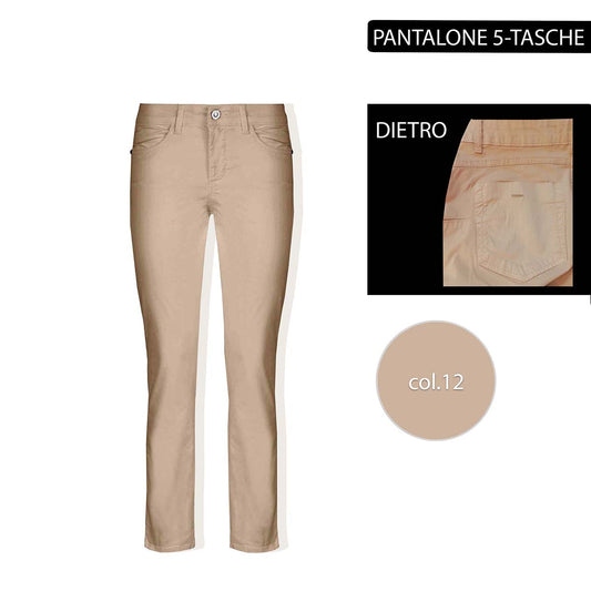 PANTALONI SKINNY IN RASATELLO