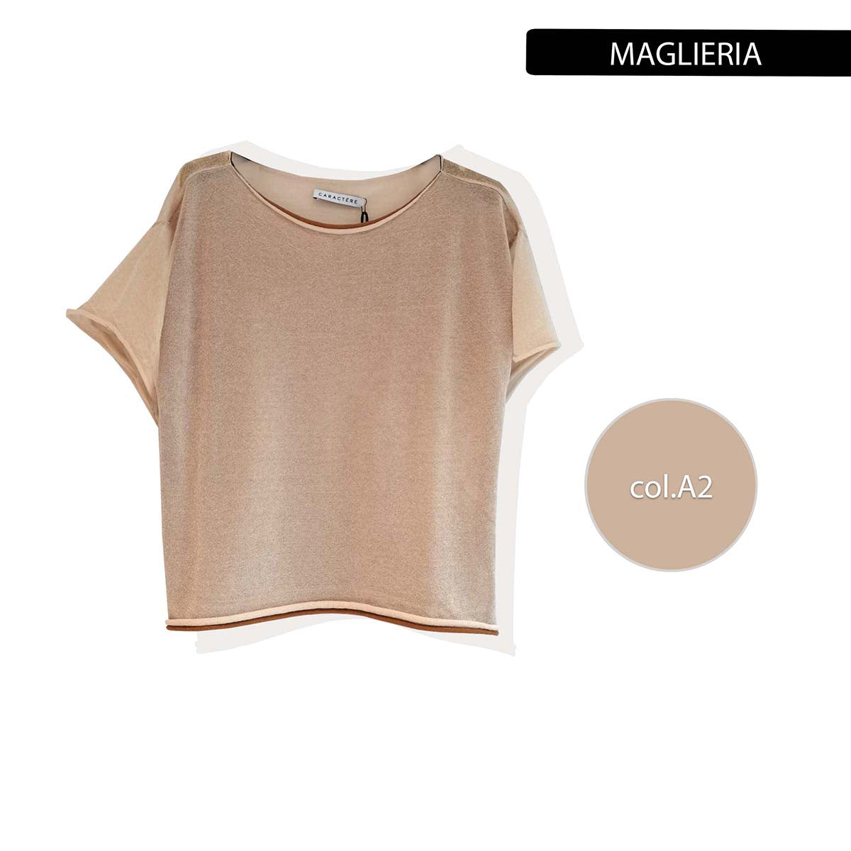 T-SHIRT IN MAGLIA