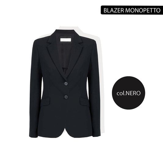 BLAZER MONOPETTO IN CREPE