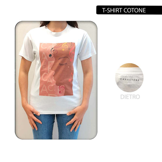 T-SHIRT STAMPA QUADRATO