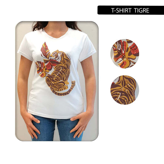 T-SHIRT STAMPA TIGRE