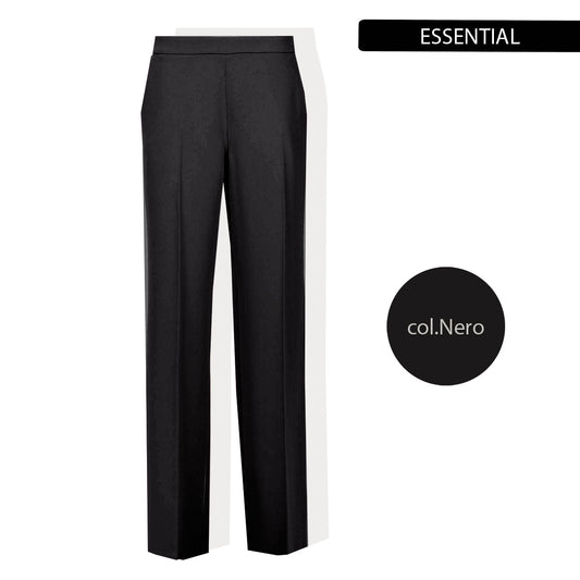 PANTALONE AMPIO IN CREPE