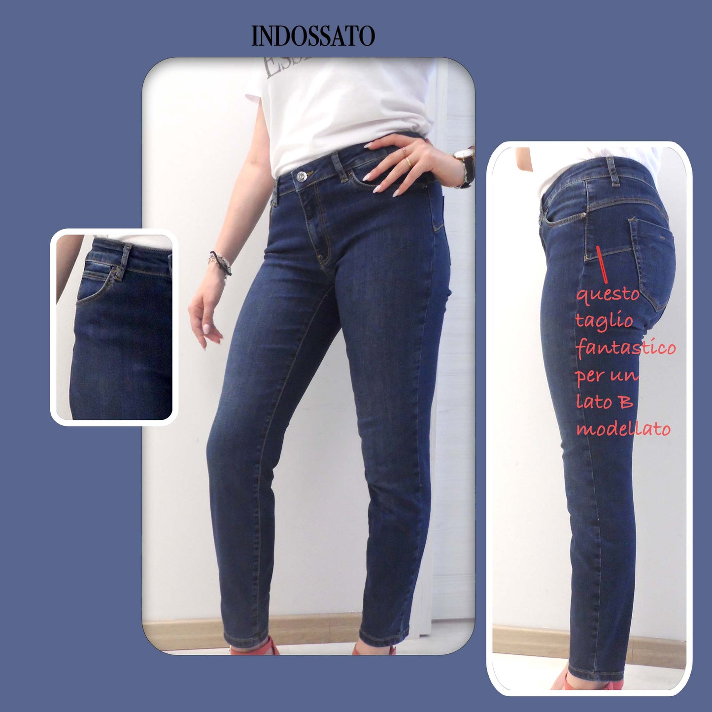 DENIM ELASTICIZZATO